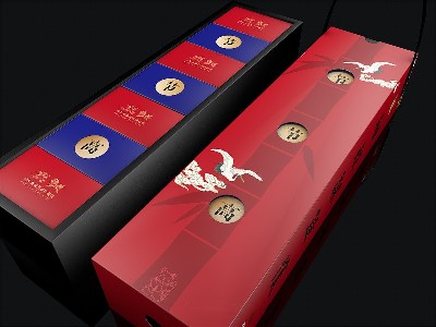 在山東做茶葉禮盒定制，淺談高級黑的應(yīng)用一